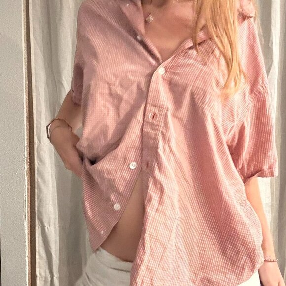 American Vintage Men's Pink Shirt - Picture 1 of 3